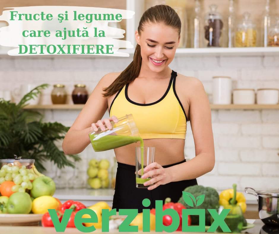 Fructe și legume care contribuie la detoxifierea organismului